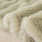 Super Soft Fluffy Faux Rabbit Fur Sofa Throw Blanket, Couch Cover Blanket for Couches Living Room Furniture Throw