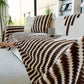 Warm Faux Fur Luxury Sofa Throw Blankets, Soft Cozy Thick Plush Shaggy Blankets for Couch Chair Bed