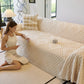 Thickened 3D Plush Premium Living Spaces Couch Covers Soft and Warm Couch Protector Blanket