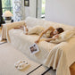 Thickened 3D Plush Premium Living Spaces Couch Covers Soft and Warm Couch Protector Blanket