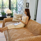 Thickened 3D Plush Premium Living Spaces Couch Covers Soft and Warm Couch Protector Blanket