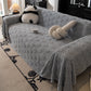 Plush Jacquard Blankets for The Sofa Soft Slipcover Sectional Cover Throws for Sofas