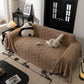 Plush Jacquard Blankets for The Sofa Soft Slipcover Sectional Cover Throws for Sofas