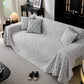 Houndstooth Non Slip Sofa Covers for Leather Sofas, Luxury Summer Extra Large Blanket to Cover Couch