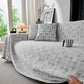 Houndstooth Non Slip Sofa Covers for Leather Sofas, Luxury Summer Extra Large Blanket to Cover Couch