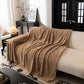 Plush Warm Decor Couch Cover Soft Jacquard Fleece Throw Blankets for Bed Couch Sofa Chair