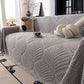 Winter Soft Plush Fleece Sofa Blanket Leaves Jacquard Couch Covers for Couches