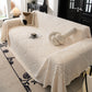 Winter Soft Plush Fleece Sofa Blanket Leaves Jacquard Couch Covers for Couches