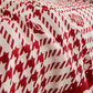 Chenille Houndstooth Sofa Cover, Throw Blankets for Couch, Cozy and Modern Couch Covers for Cats