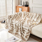 Chenille Geometric Sofa Cover Blanket, Sofa Towel Cover for Couches Living Room Furniture Throw Covers