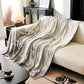 Floral Sofa Slipcovers Reversible Sofa Throw Covers with Tassels Pretty Furniture Covers for Sofas