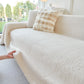 Thick Lamb Fleece Sofa Protector Cover Stylish Durable Slipcovers for Couches and Chairs