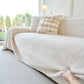 Thick Lamb Fleece Sofa Protector Cover Stylish Durable Slipcovers for Couches and Chairs