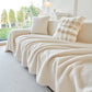 Thick Lamb Fleece Sofa Protector Cover Stylish Durable Slipcovers for Couches and Chairs