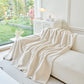 Thick Lamb Fleece Sofa Protector Cover Stylish Durable Slipcovers for Couches and Chairs