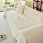 Faux Rabbit Fur Smooth Plush Comfy Couch Covers, Soft Thicked Durable Blankets and Throws for Sofas