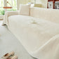 Faux Rabbit Fur Smooth Plush Comfy Couch Covers, Soft Thicked Durable Blankets and Throws for Sofas