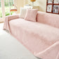 Faux Rabbit Fur Smooth Plush Comfy Couch Covers, Soft Thicked Durable Blankets and Throws for Sofas