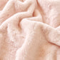 Faux Rabbit Fur Smooth Plush Comfy Couch Covers, Soft Thicked Durable Blankets and Throws for Sofas