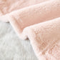 Faux Rabbit Fur Smooth Plush Comfy Couch Covers, Soft Thicked Durable Blankets and Throws for Sofas