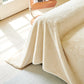 Faux Rabbit Fur Smooth Plush Comfy Couch Covers, Soft Thicked Durable Blankets and Throws for Sofas