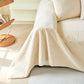 Faux Rabbit Fur Smooth Plush Comfy Couch Covers, Soft Thicked Durable Blankets and Throws for Sofas