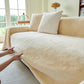 Faux Rabbit Fur Smooth Plush Comfy Couch Covers, Soft Thicked Durable Blankets and Throws for Sofas