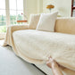 Faux Rabbit Fur Smooth Plush Comfy Couch Covers, Soft Thicked Durable Blankets and Throws for Sofas