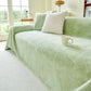 Faux Rabbit Fur Smooth Plush Comfy Couch Covers, Soft Thicked Durable Blankets and Throws for Sofas