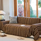 Vintage-Inspired Striped Blankets for Couch Covers Luxury Couch Throw Cover with Timeless Elegance