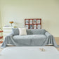 Faux Rabbit Fur Smooth Plush Comfy Couch Covers, Soft Thicked Durable Blankets and Throws for Sofas