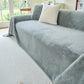 Faux Rabbit Fur Smooth Plush Comfy Couch Covers, Soft Thicked Durable Blankets and Throws for Sofas