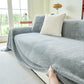 Faux Rabbit Fur Smooth Plush Comfy Couch Covers, Soft Thicked Durable Blankets and Throws for Sofas