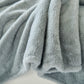 Faux Rabbit Fur Smooth Plush Comfy Couch Covers, Soft Thicked Durable Blankets and Throws for Sofas