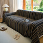 Vintage-Inspired Striped Blankets for Couch Covers Luxury Couch Throw Cover with Timeless Elegance