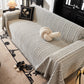 Herringbone Chenille Couch Cover Blanket Soft Durable Throw Sofa Protector with Tassel