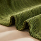 Herringbone Chenille Couch Cover Blanket Soft Durable Throw Sofa Protector with Tassel