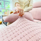 Fleece Fabric Cushion Covers for Sectional Sofas and L-Shaped Couch, Stretch Washable Sofa Seat Covers