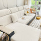 Fleece Fabric Cushion Covers for Sectional Sofas and L-Shaped Couch, Stretch Washable Sofa Seat Covers