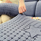 Fleece Fabric Cushion Covers for Sectional Sofas and L-Shaped Couch, Stretch Washable Sofa Seat Covers