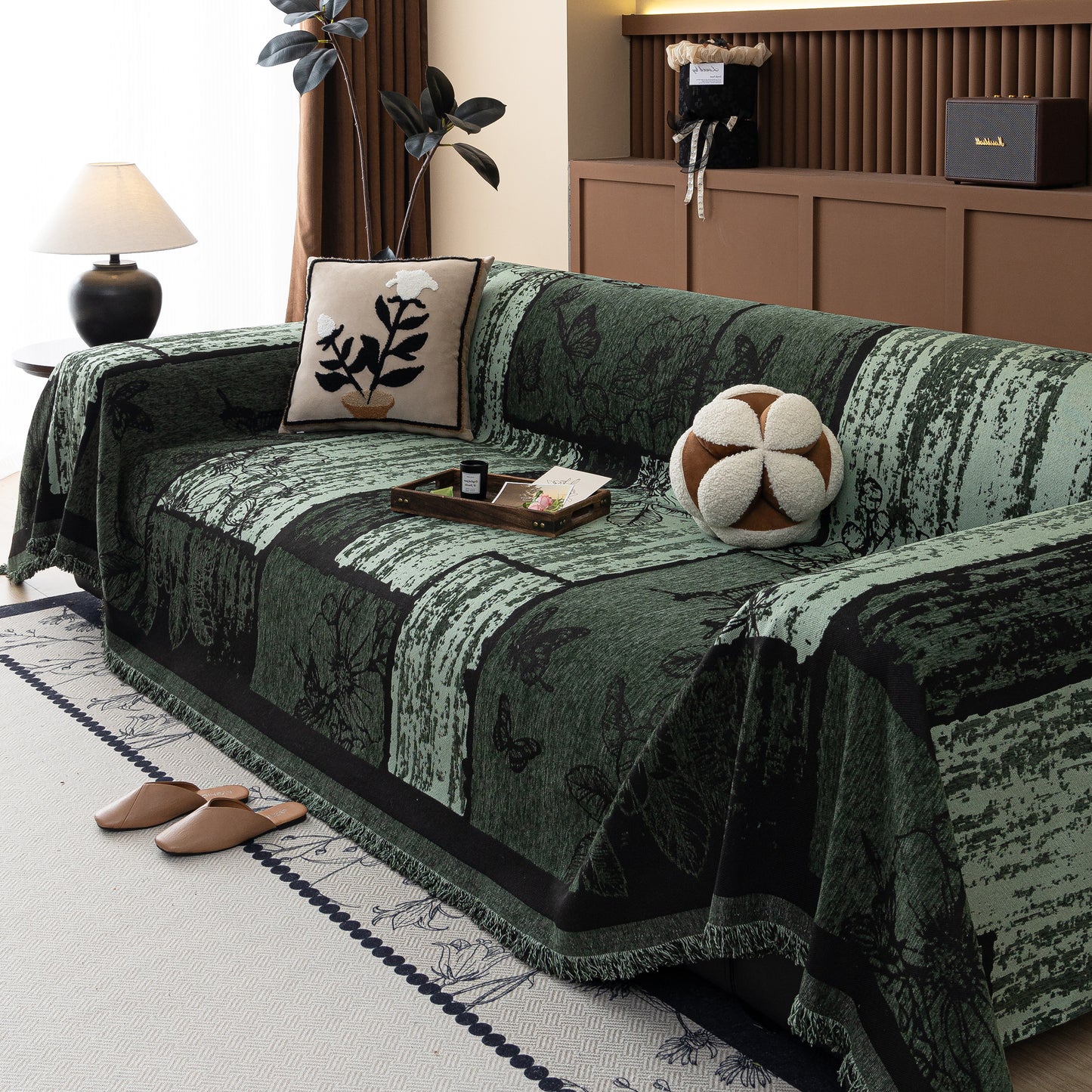 Fashion Couch Cover Blanket Bohemian Sectional Sofa Protector Furniture Covers for Sofas