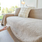 Thick Lamb Fleece Sofa Protector Cover Stylish Durable Slipcovers for Couches and Chairs