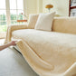 Faux Rabbit Fur Smooth Plush Comfy Couch Covers, Soft Thicked Durable Blankets and Throws for Sofas