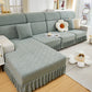 Stretch Sofa Covers with Skirt for Couch Seat and Cushion, Chaise, Sectional, 1/2/3/4 Seater Sofas