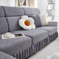 Stretch Sofa Covers with Skirt for Couch Seat and Cushion, Chaise, Sectional, 1/2/3/4 Seater Sofas