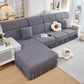 Stretch Sofa Covers with Skirt for Couch Seat and Cushion, Chaise, Sectional, 1/2/3/4 Seater Sofas