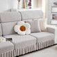 Stretch Sofa Covers with Skirt for Couch Seat and Cushion, Chaise, Sectional, 1/2/3/4 Seater Sofas