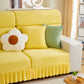 Tailored Sofa Cushion Covers Stretch Couch Seat Covers  with Skirt for Sectional Sofas