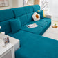 Tailored Sofa Cushion Covers Stretch Couch Seat Covers  with Skirt for Sectional Sofas