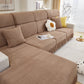 Tailored Sofa Cushion Covers Stretch Couch Seat Covers  with Skirt for Sectional Sofas